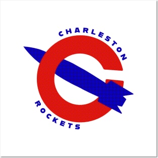 Defunct Charleston Rockets CFL 1965 Posters and Art